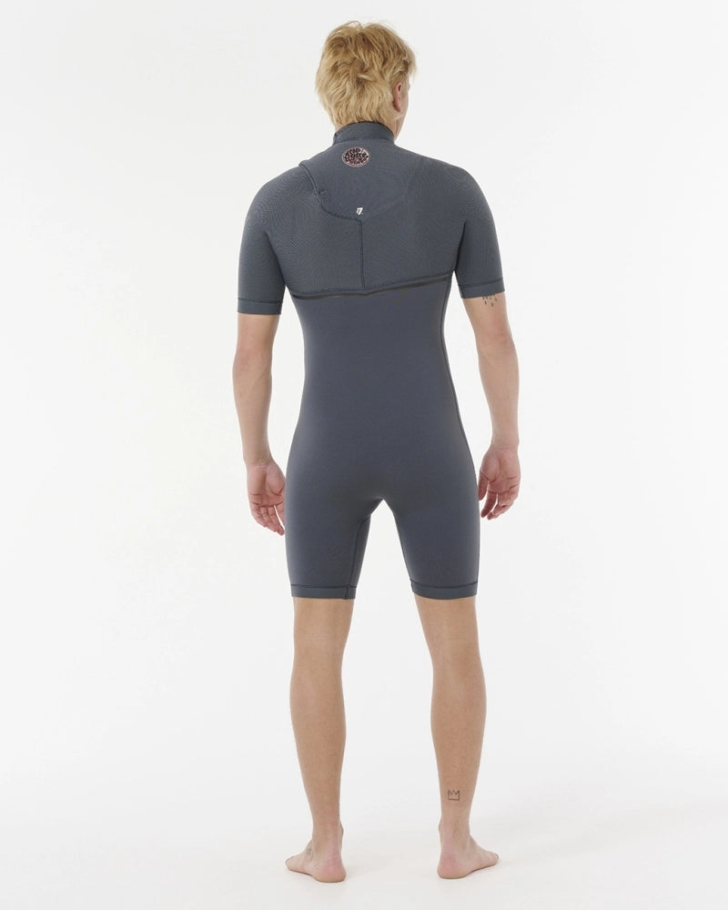 Short John Rip Curl Manga Curta E-Bomb 2/2mm Zip Free