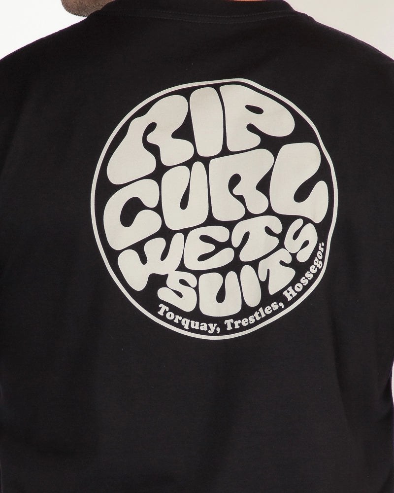 Camiseta Rip Curl Wettie Suit Icon Black