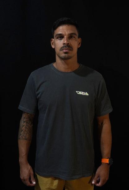 Camiseta Cabana Breeze / Chumbo