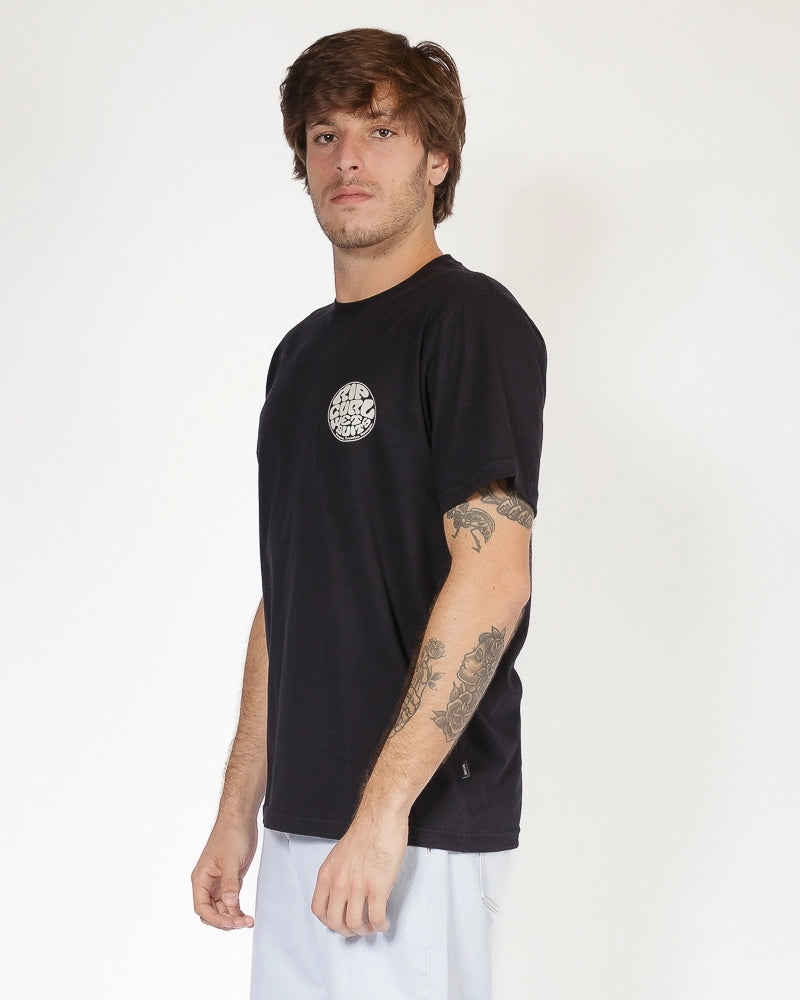 Camiseta Rip Curl Front Wettie Black