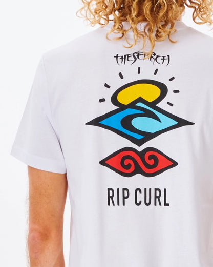 Camiseta Rip Curl Search Icon White