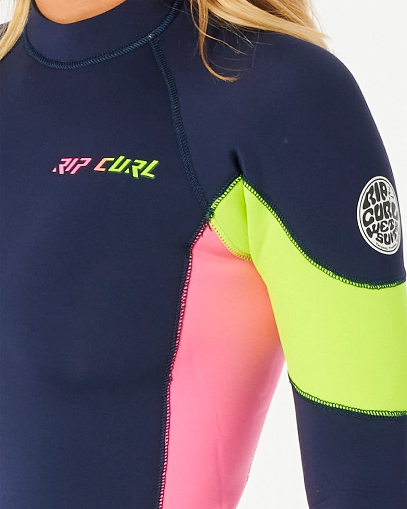 Short John Feminino Rip Curl G Bomb BZ LS – Azul Marinho