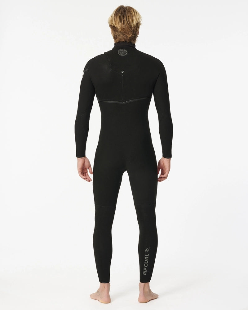 Long John Rip Curl E-Bomb E7 Zip Free Black