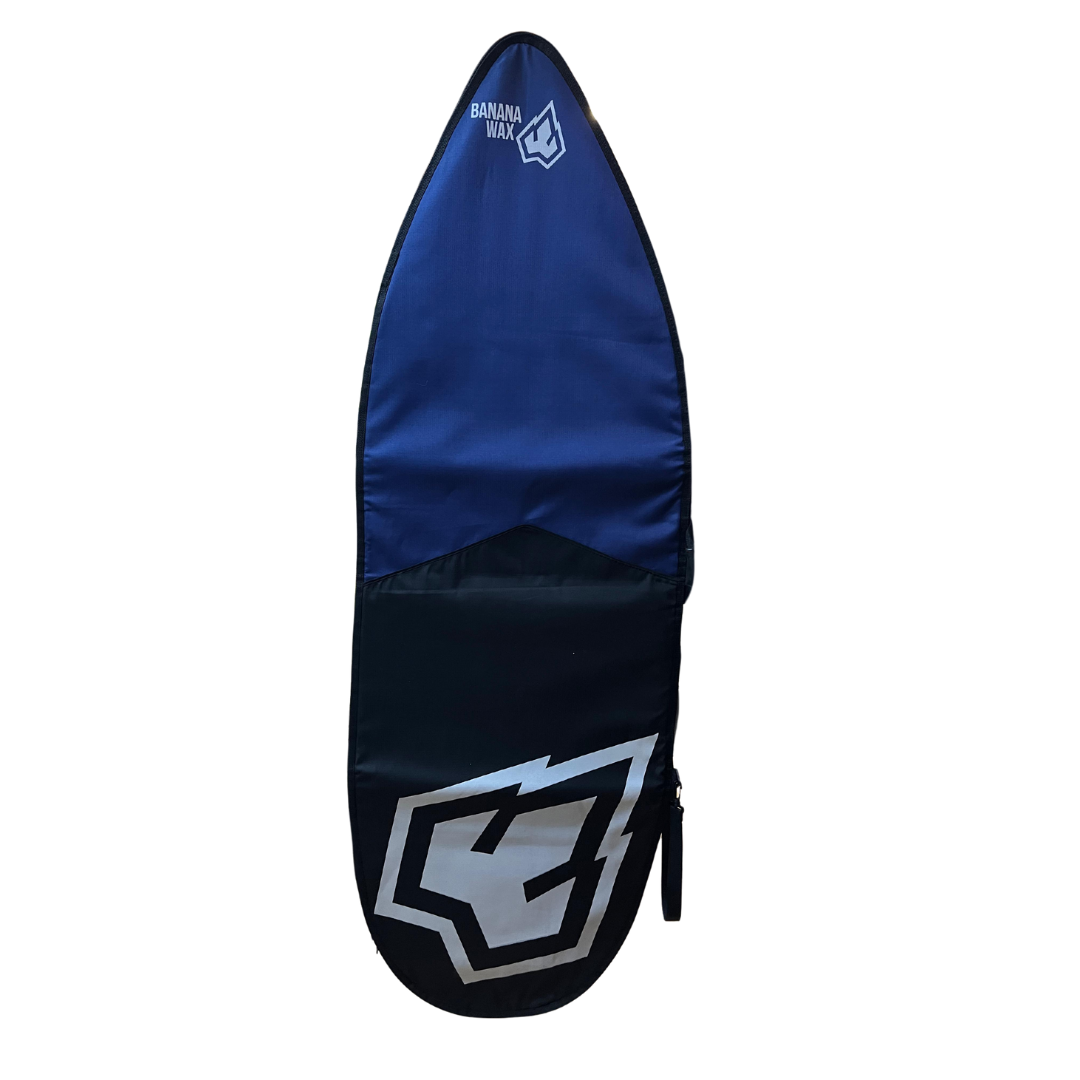 Capa Banana Wax Refletiva Shortboard Preto/Cinza