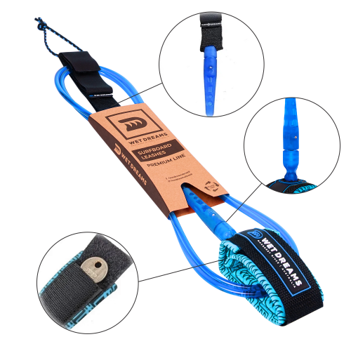 Leash Force Two Wet Dreams 8'0 x 7 mm Premium Line (Funboard)