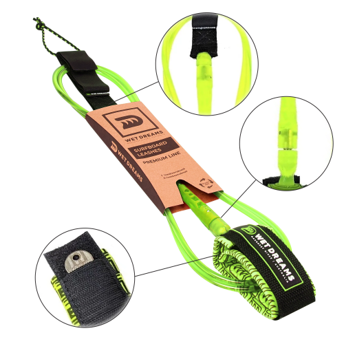 Leash Micro Comp Wet Dreams 6'0 x 5 mm Premium Line