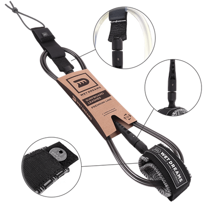 Leash Force Two Wet Dreams 8'0 x 7 mm Premium Line (Funboard)