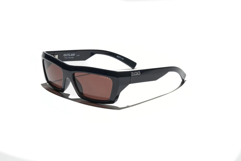 Ócolus de Sol Evoke Outlaw High-End A01 Midnight  Shine Silver Brown Total