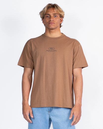 Camiseta Rip Curl Pill Icon Mocha