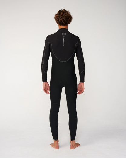 Long John Rip Curl Elasto Zip Free Black 3/2 mm