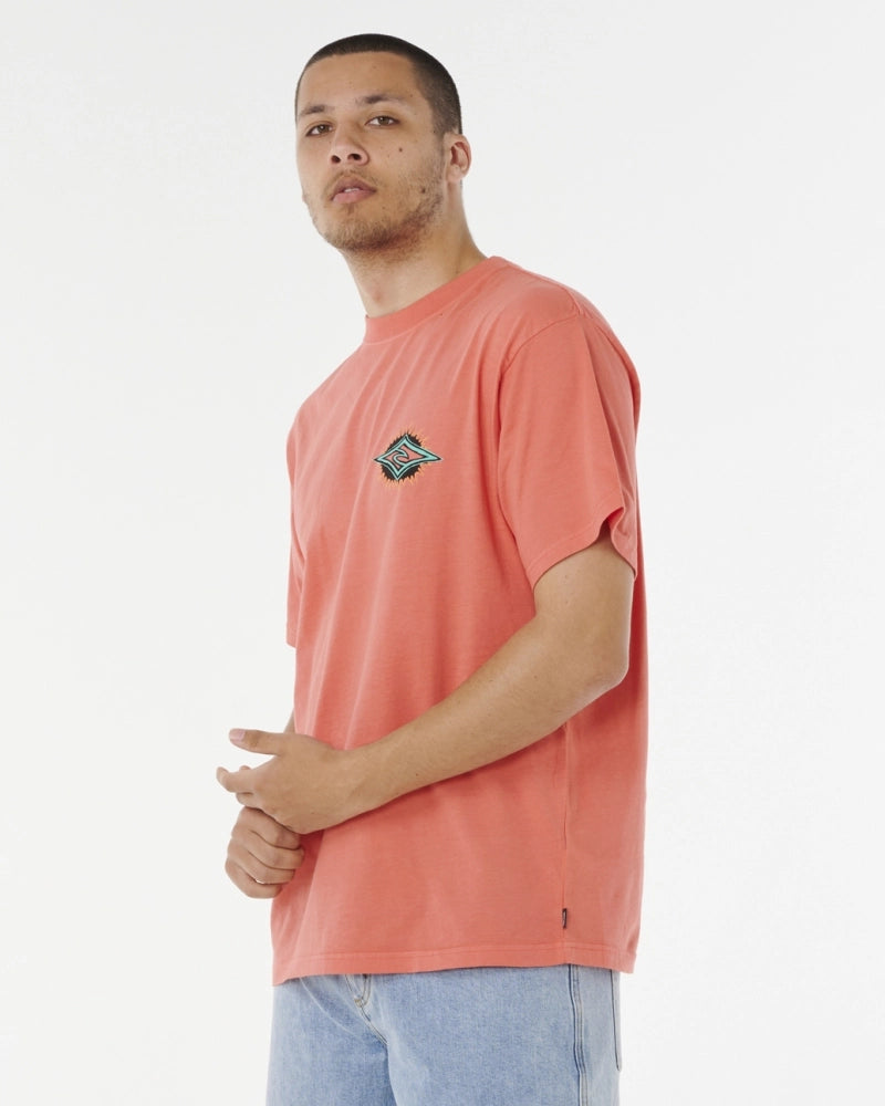 Camiseta Rip Curl Raw Burst Rose Sky