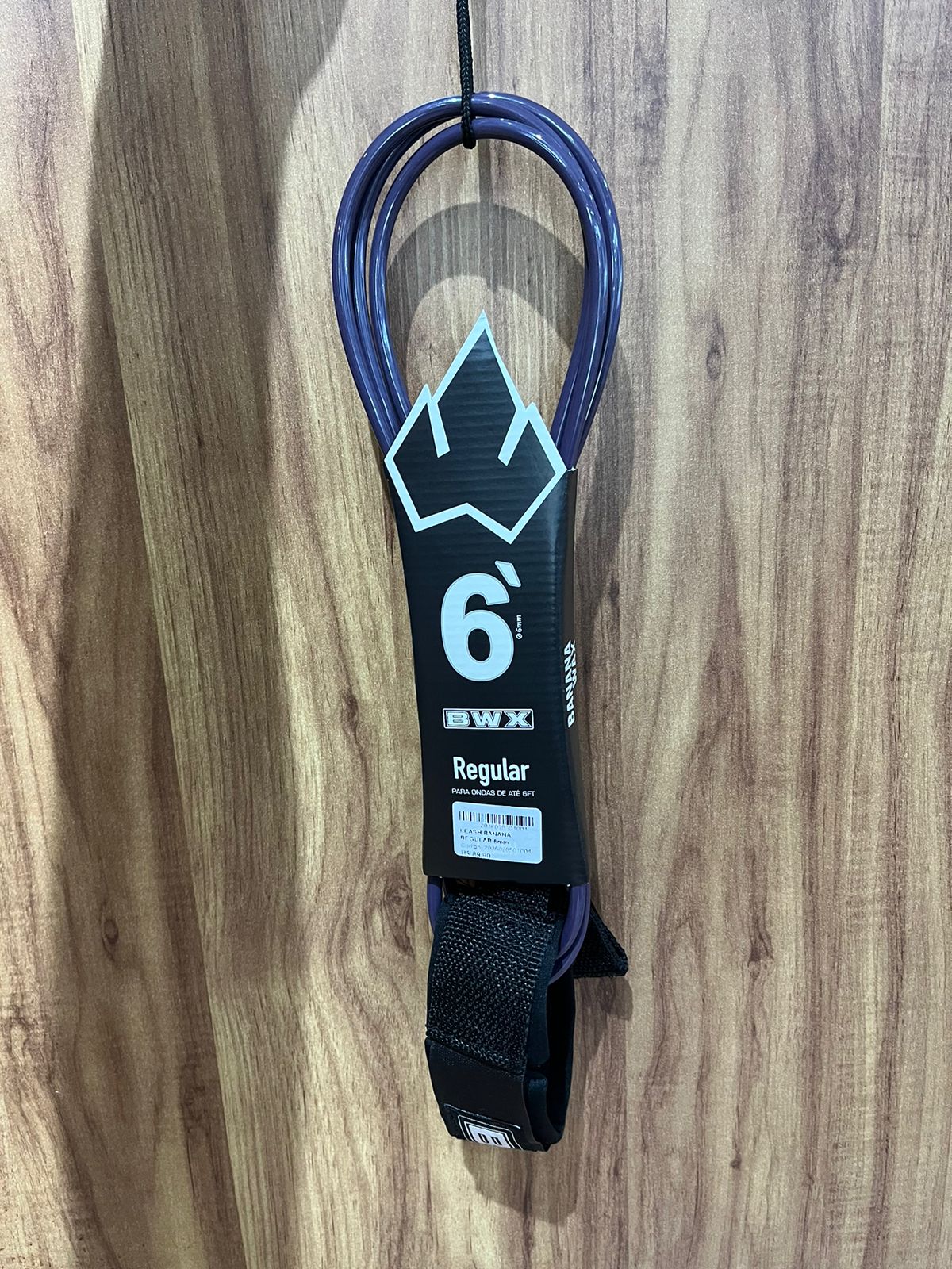 Leash Banana Wax 6'0 x 6 mm - Economy Regular