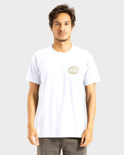 Camiseta Rusty Mc Postmark Branca