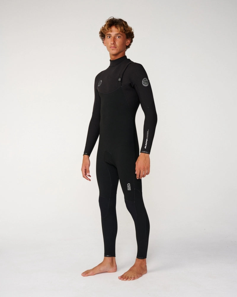 Long John Rip Curl Elasto Zip Free Black 3/2 mm