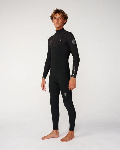 Long John Rip Curl Elasto Zip Free Black 3/2 mm