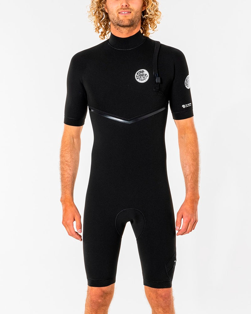 Short John Rip Curl E-Bomb E7 2/2mm Zip Free