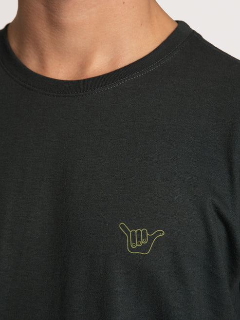 Camiseta Hang loose Silk Mc Leaflogo