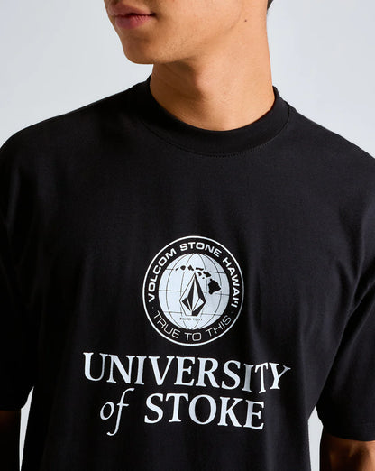 Camiseta Volcom Comfort U OF Stoke Black