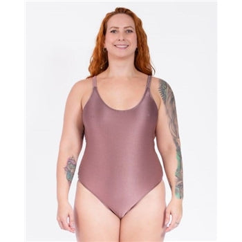 Maiô Rip Curl De Lycra Classic Surf Essential One Light Brown