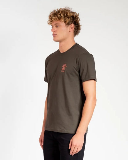 Camiseta Rip Curl The Search Rough Deep Rock