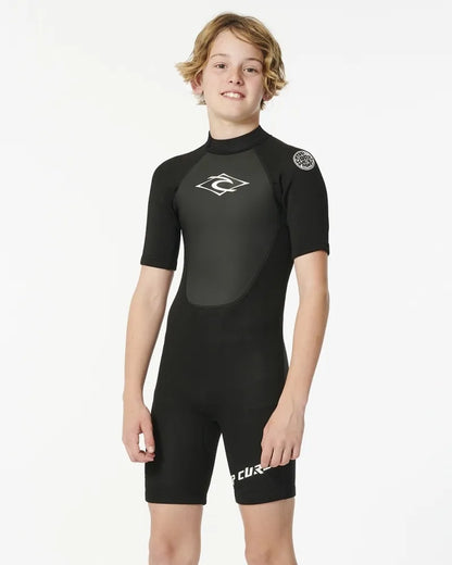 Short John Rip Curl Juvenil Omega Preto