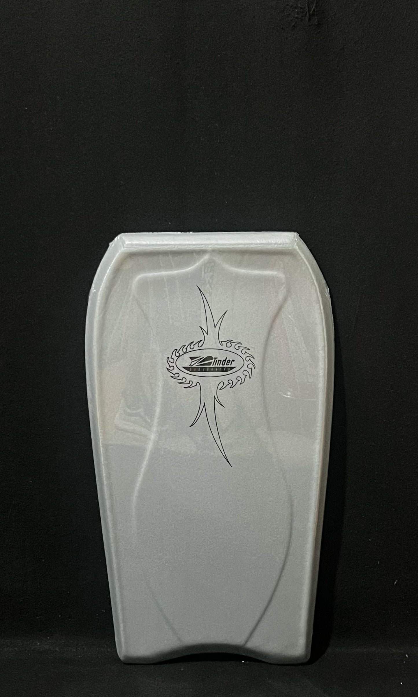 Prancha Bodyboard Genesis - Tinder Infantil 32" Cinza/Vermelho