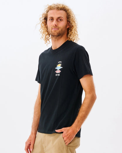 Camiseta Rip Curl Search Icon Black