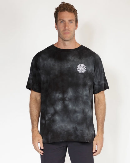 Camiseta Rip Curl Icon Washed Preta