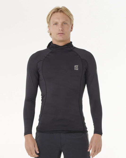 Camiseta De Lycra Rip Curl Search UPF Com Capuz