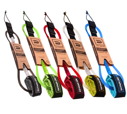 Leash Comp Cord Wet Dreams 6'6 x 6 mm Premium Line