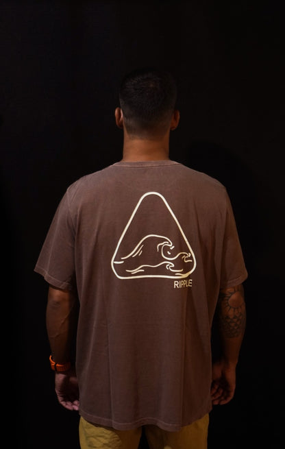 Camiseta Cabana Ripple / Marrom