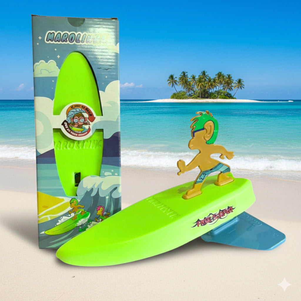 O Marolinha Mini surfista de brinquedo Caquito