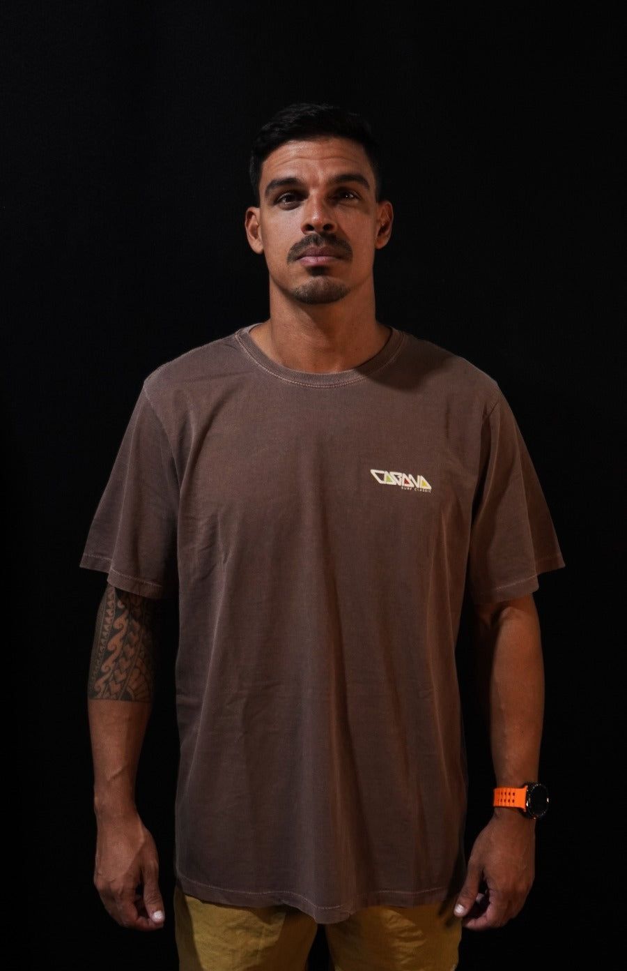 Camiseta Cabana Ripple / Marrom