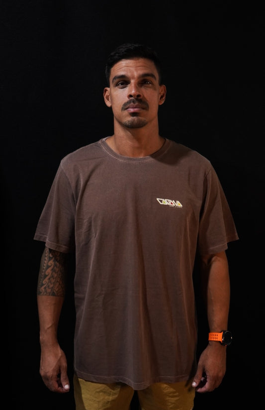 Camiseta Cabana Ripple / Marrom