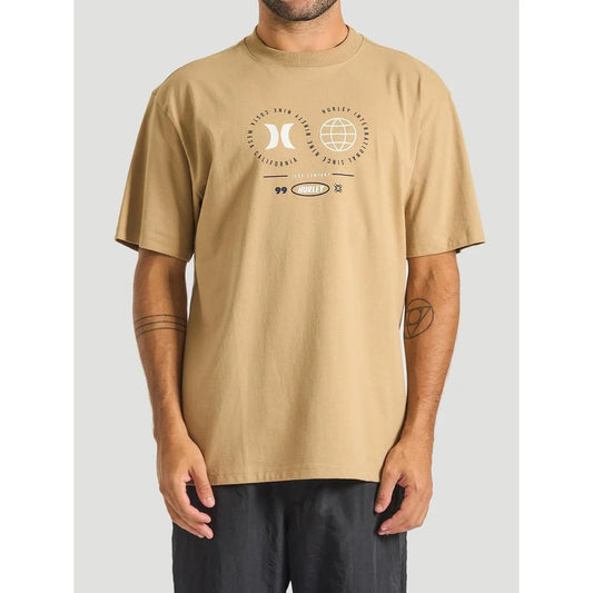 Camiseta Hurley Especial Infinity Bege