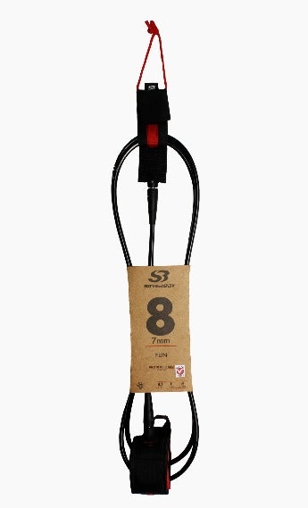 Leash Silverbay 8' x 7 mm - Pro Slim Fun
