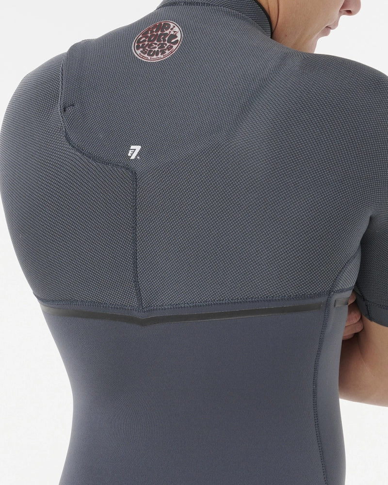 Short John Rip Curl Manga Curta E-Bomb 2/2mm Zip Free