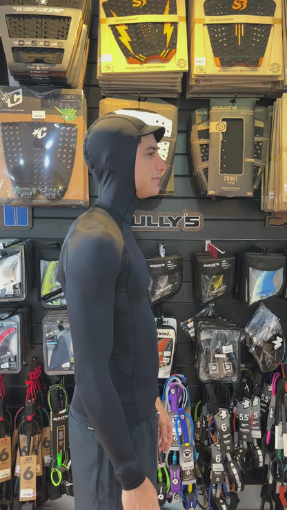 Lycra Florence com Capuz Rashguard Standard Issue Preto