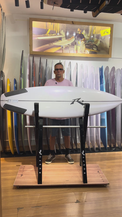 Prancha Rusty The Keg - Wade Carmichael (PU) 6'0 X 19,5 X 2,5 : 31 L